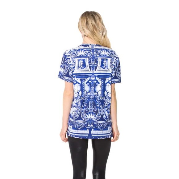 Blackmilk Blue Pillars LA Tee (XS) - Picture 3 of 5